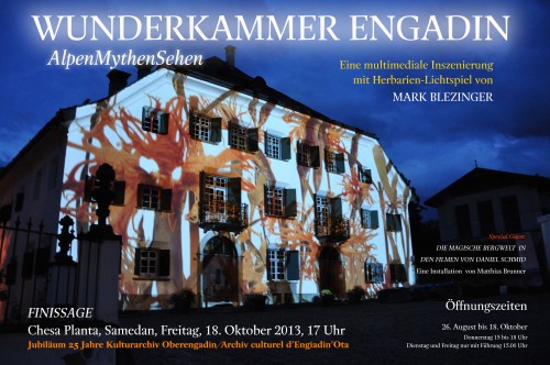 WUNDERKAMMER ENGADIN Finissage